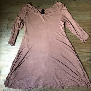 Pink dress with pockets